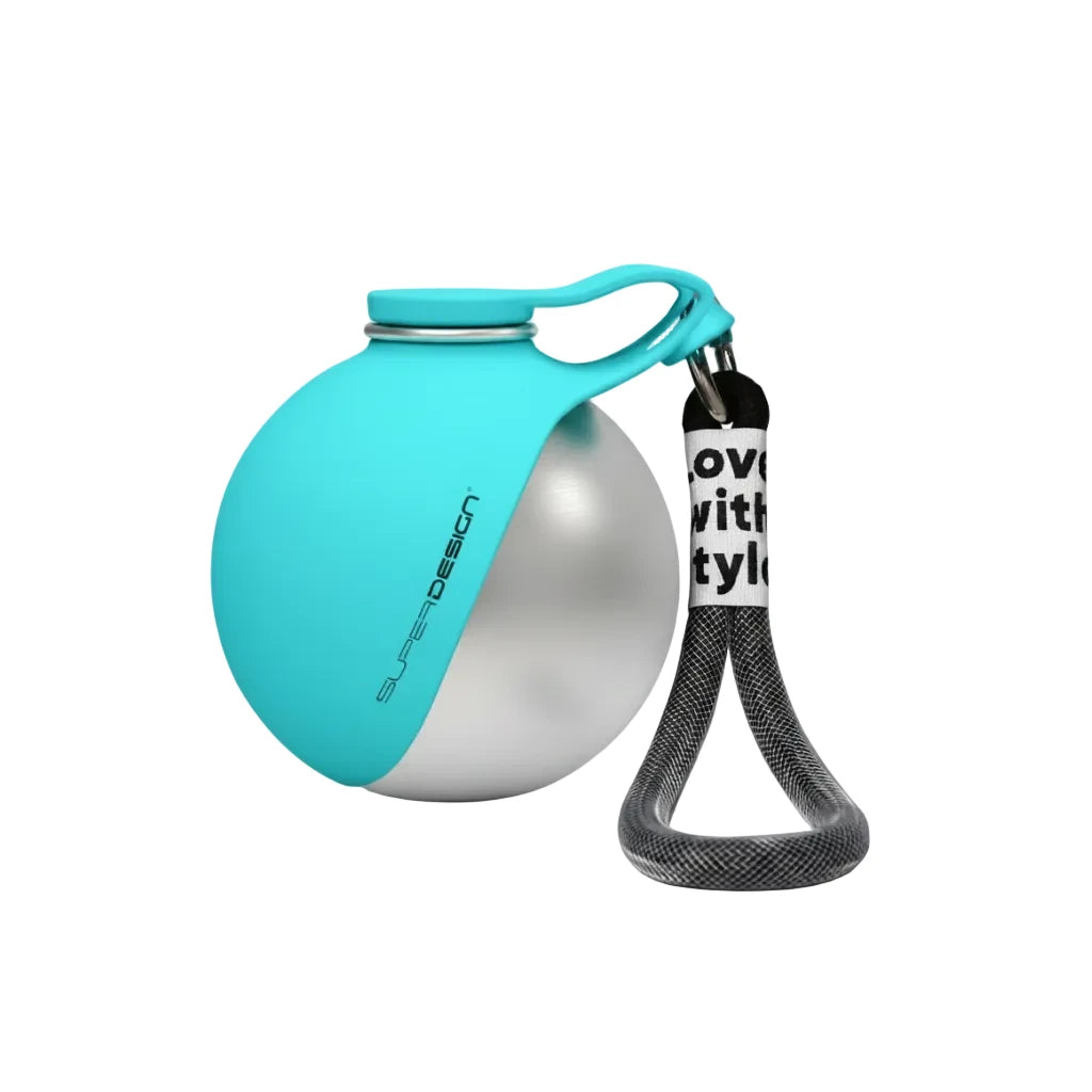 Gourde portable ronde pour chien