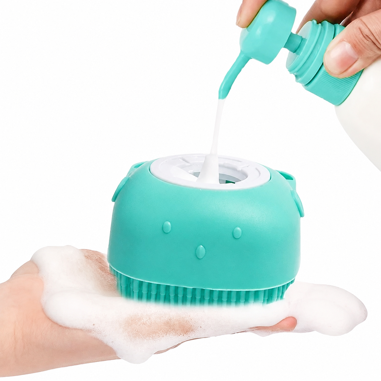 Brosse de Bain en Silicone pour Chien