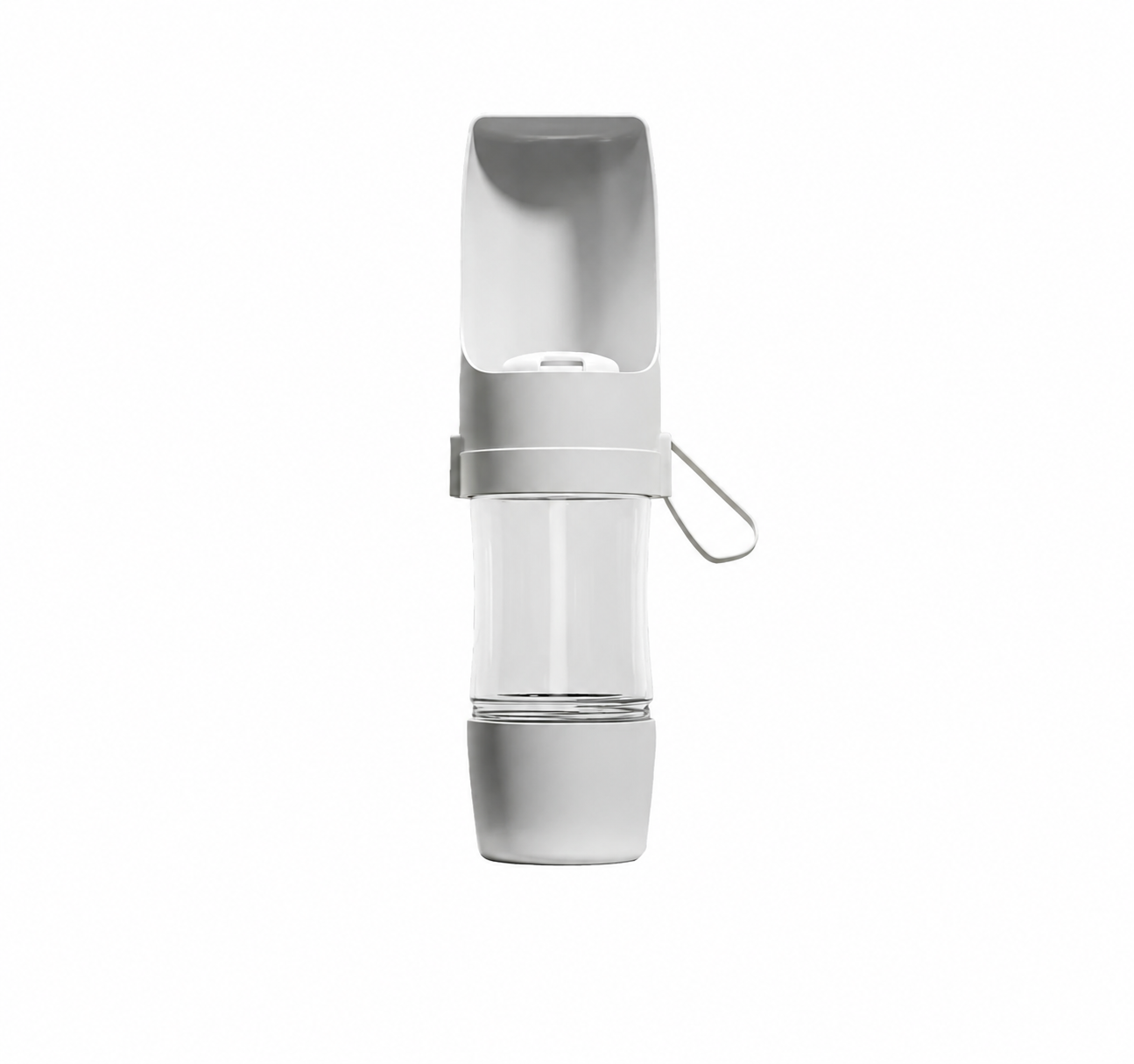 Gourde Portable avec Réservoir à Croquettes