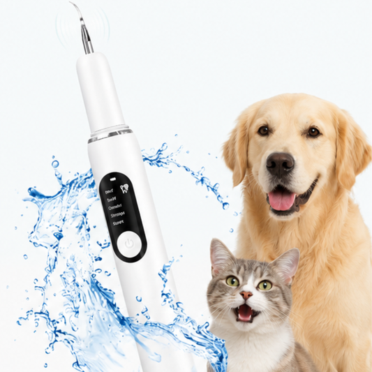 Détartreur Dentaire Ultrasonique LED pour Chien & Chat – Nettoyage Anti-Tartre Professionnel USB Rechargeable