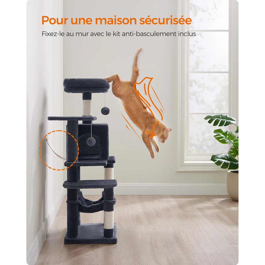 Arbre à Chat Multi-Niveaux