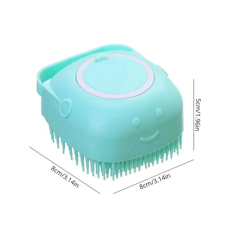 Brosse de Bain en Silicone pour Chien