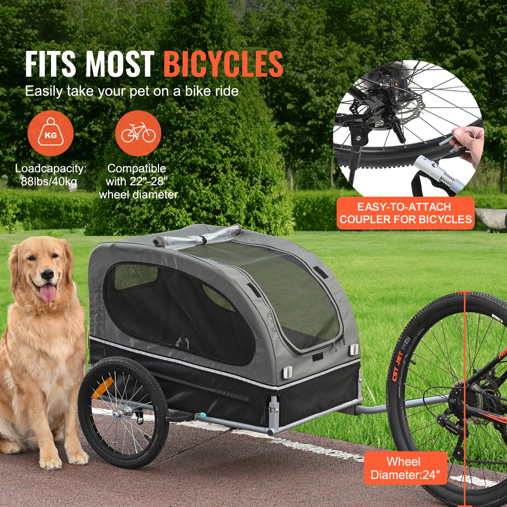 Remorque Vélo pour Chien