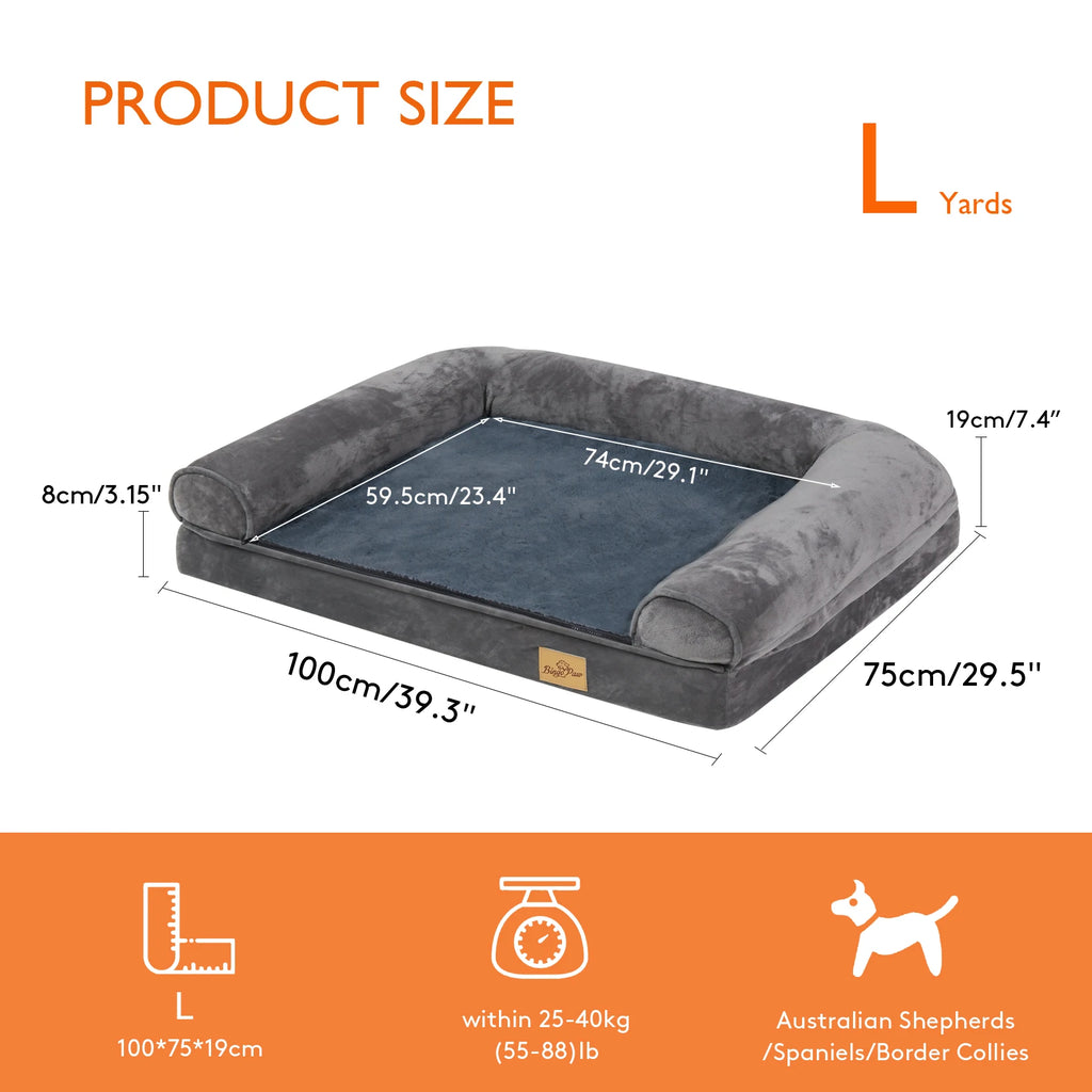 Lit orthopédique pour chien et chat