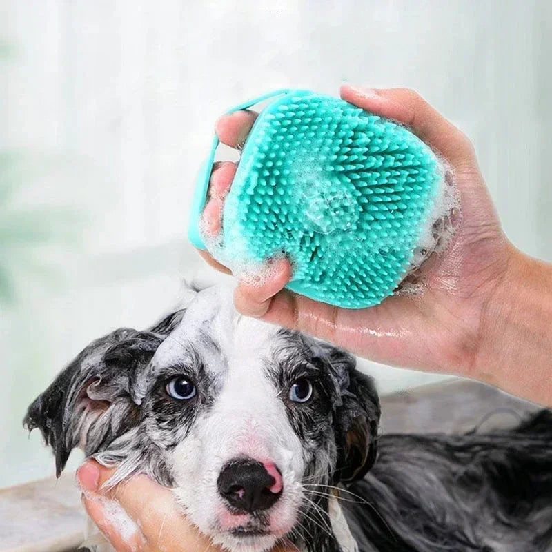 Brosse de Bain en Silicone pour Chien